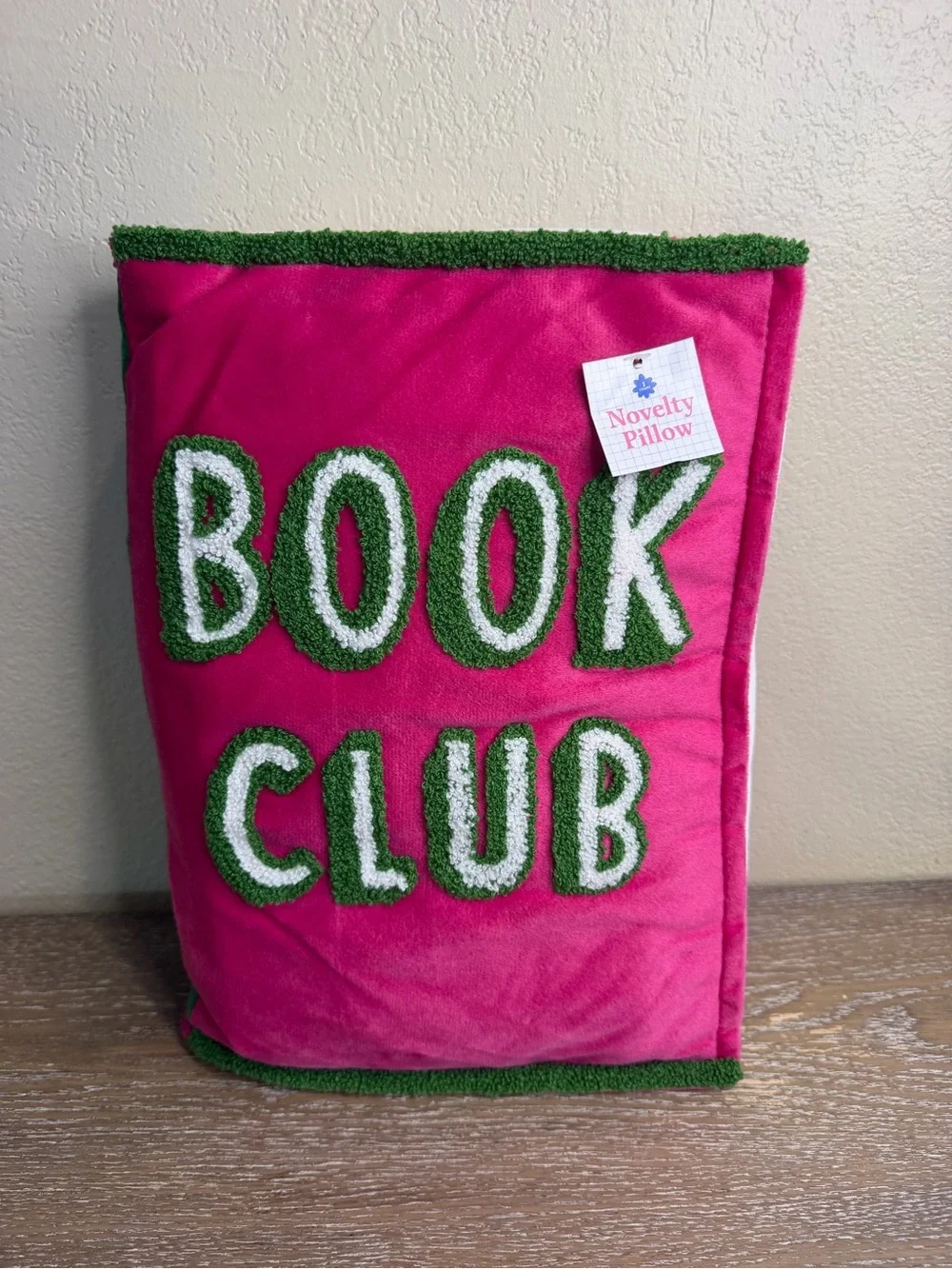 Target Book Club Plush Pillow